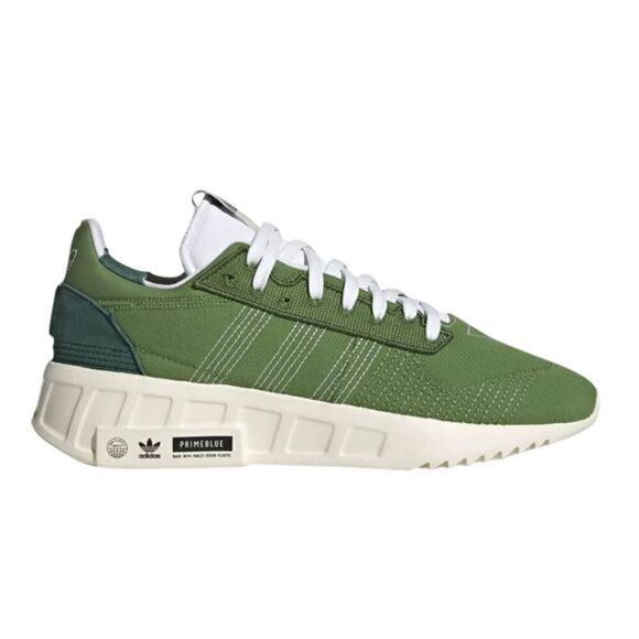 NWOB ADIDAS Geodiver Primeblue 'Crew Green' Sneakers Size 7 - Picture 1 of 7